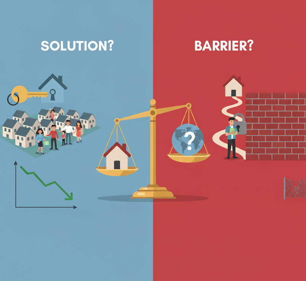 Foreign Homebuyer Ban: A Solution or a Barrier to Housing Affordability?
